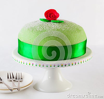 Princess cake Stock Photo