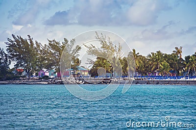 Princess Cays in Bahamas Stock Photo