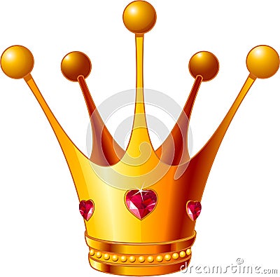 Princess crown Vector Illustration