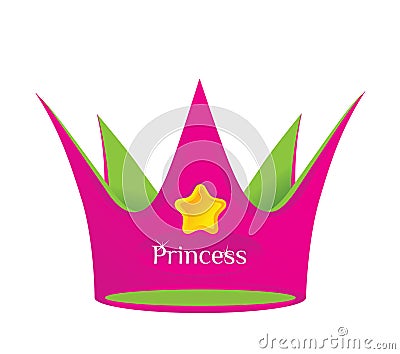 Princess crown Stock Photo