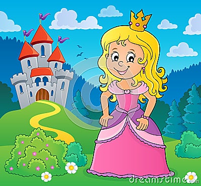 Princess topic image 1 Vector Illustration