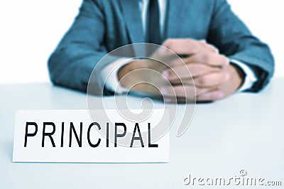 Principal Stock Photo