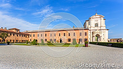 Principato of Lucedio, Vercelli, Italy Stock Photo