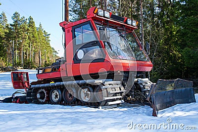 Prinoth pist machine T22 Stock Photo