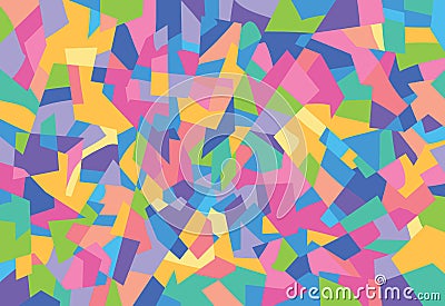 Abstract vector irregular spectrum background color Vector Illustration