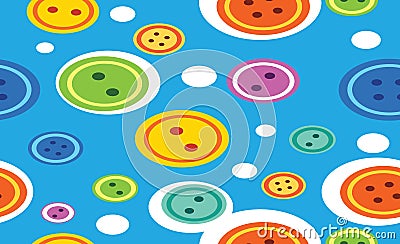 Abstract vector background all color bubbles Vector Illustration