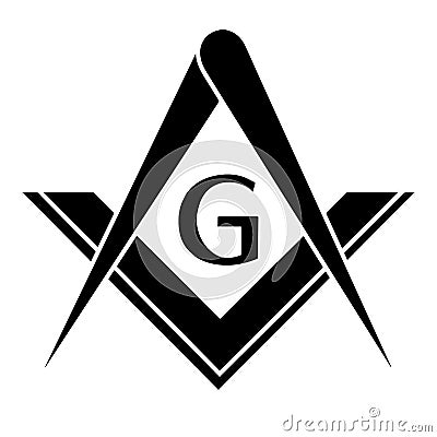 Free Masonry Logo Vector Illustration Editorial Stock Photo