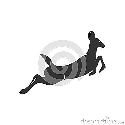 Deer Concept Designs Vector Templete Stock Photo