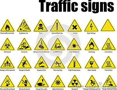 Traffic signs only you company Stock Photo