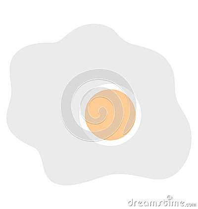 Print Breakfast Isolated Vector icon which can easily modify or edit Vector Illustration