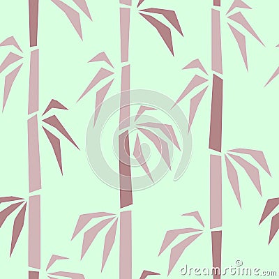 Bamboo surface seamless pattern Vector Illustration