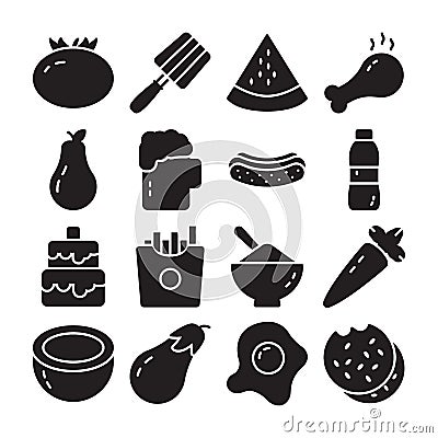 Food and Diet Vector Pack Vector Illustration