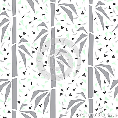 Terrazzo flooring surface seamless pattern. Vector Illustration