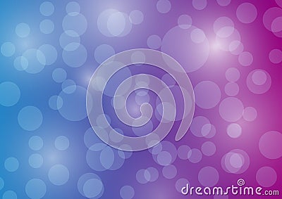 Blue Purple Bubble Background banner web Vector Illustration