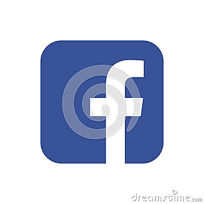 Social media icon new trendy logo Cartoon Illustration