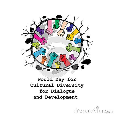 World Day for Cultural Diversity for Dialogue and Development Stock Photo