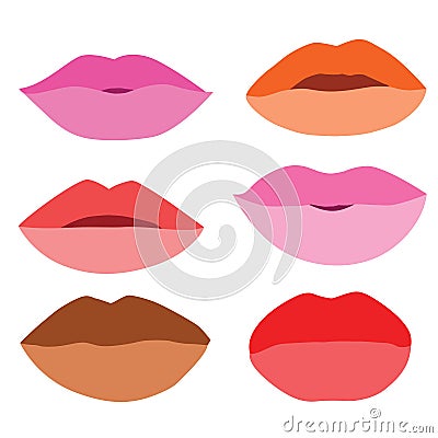 mouth Lips close up Design Stock Photo