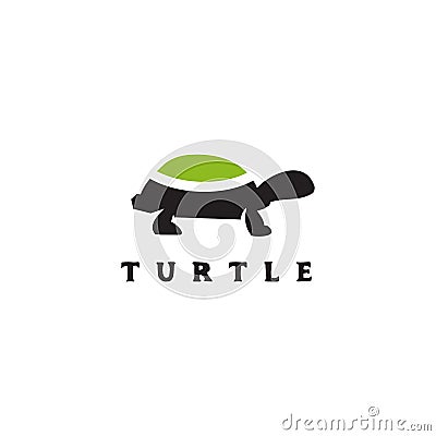 Turtle logo design vector template isolated graphic icon Vector Illustration