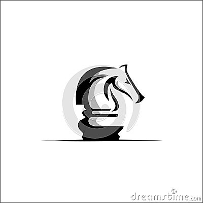 Chess Logo Design vector Vector Illustration