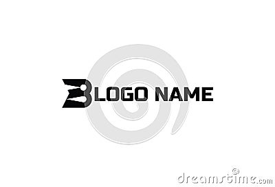 Letter B Logo Template Design Vector Illustration