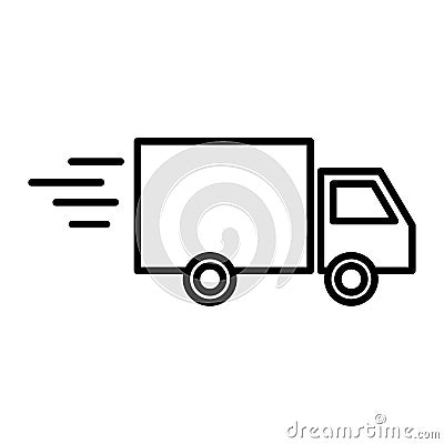 Delivery icon vector Vector Illustration