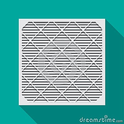 Air filter icon . Vector Illustration