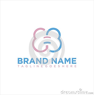 Abstract Butterfly beauty logo icon template design Stock Photo