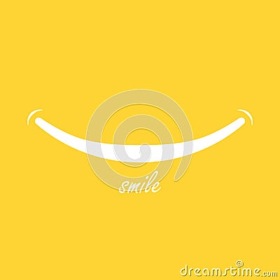 Happy face icon. Smiling emoticon. Emoji of positive feelings Vector Illustration