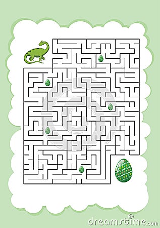 Printable Mazes for Kids. Maze games worksheet for children. worksheet for education.Games for Homeschooling Vector Illustration