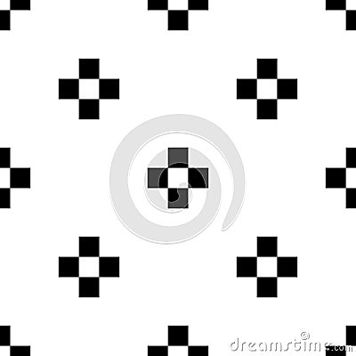 Structural black square texture background Stock Photo
