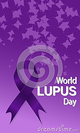 World lupus day 10 may Vector Illustration