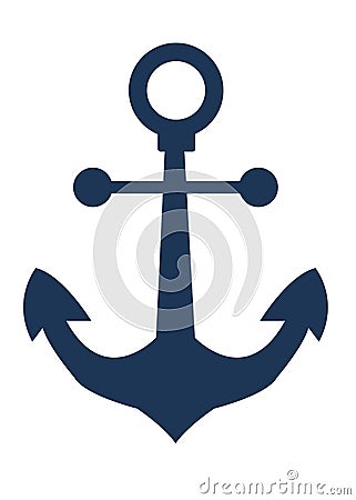 Anchor Icon Stock Photo