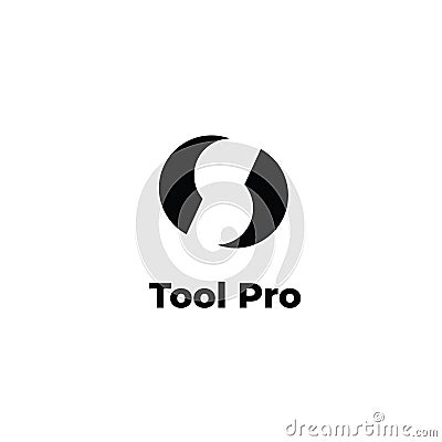 Tools vector logo. instrument logo. Mechanical tool emblem Vector Illustration