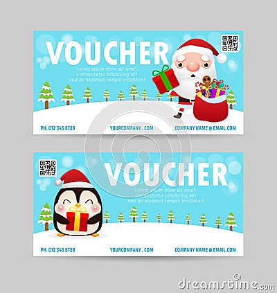 Gift voucher template and modern pattern. Voucher template with premium pattern, gift Voucher template with colorful pattern Vector Illustration