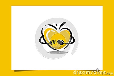 Eat Lover Logo vector 3 Vector Illustration