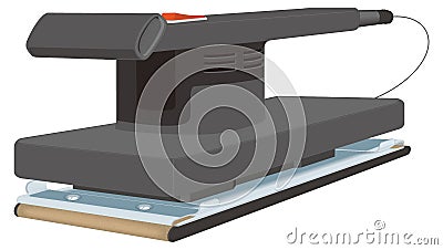 electric sander tool vector illustration transparent background Vector Illustration