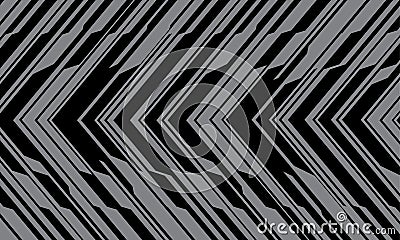 Abstract black grey arrow circuit cyber pattern design modern futuristic technology background vector Vector Illustration