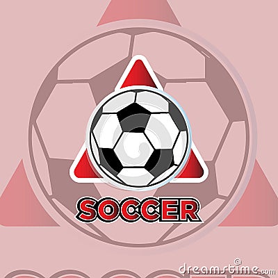 Logo or football club sign Badge Stock Photo