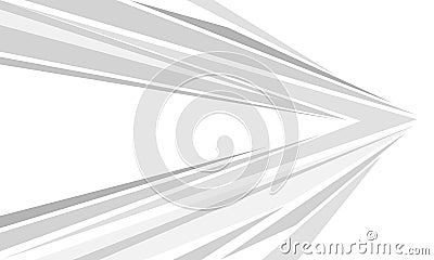 Abstract white grey arrow line speed direction design modern futuristic background vector Vector Illustration