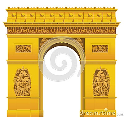 marble arch london england travel vector illustration transparent background Vector Illustration