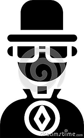 Anonymity Icon Vector Illustration