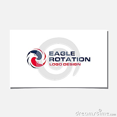 EAGLES ROTATION LOGO Vector Illustration