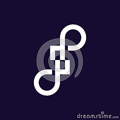 simple, unique and creative letter S abstract logo design Vector Illustration