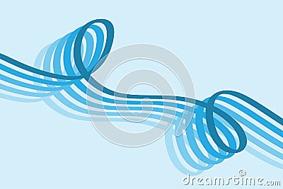 nice abstract background with blue gradient color, eps10, artistic, elegant Vector Illustration