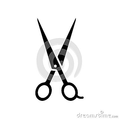Comb and scissors icon. Scissors hairbrush vector illustration, Hair combs Vector Illustration