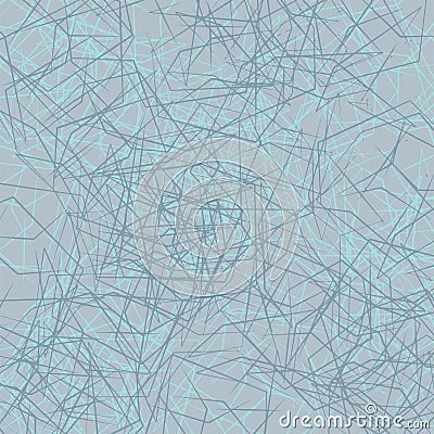 Abstract asymmetrical texture with random chaotic lines Stock Photo