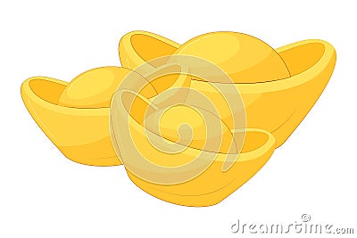 Chinnese Icon Golds Stock Photo