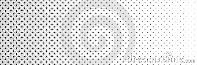 Blended black line square on white for pattern and background Vector Illustration