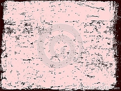 Lino Print Grunge Texture 5D Color Vector Illustration