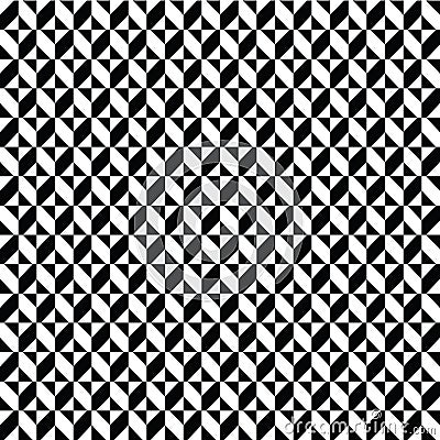 Vector pattern black and white design Vector Illustration